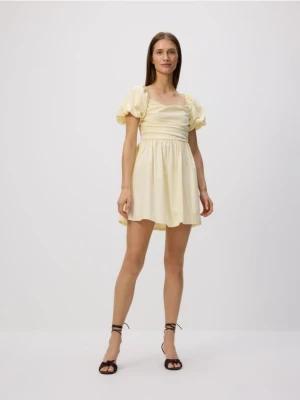 Reserved - Sukienka mini - jasnożółty