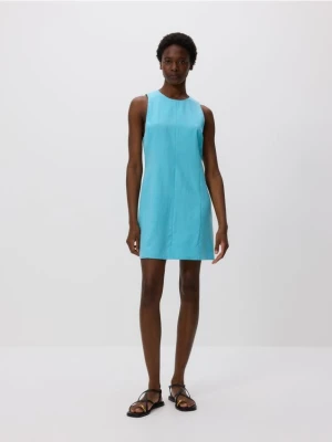 Reserved - Sukienka mini - turkusowy