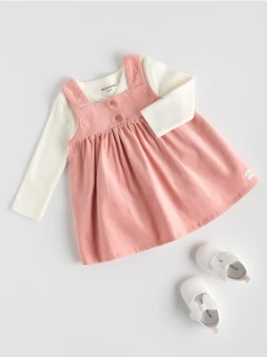 Reserved - Sukienka na ramiączkach - brudny róż