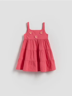 Reserved - Sukienka na ramiączkach - intensywny róż