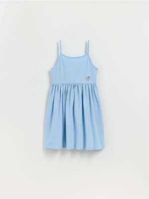 Reserved - Sukienka na ramiączkach - jasnoniebieski