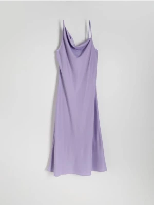 Reserved - Sukienka na ramiączkach - lawendowy