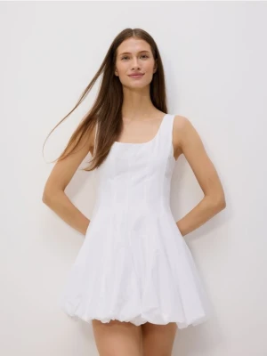 Reserved - Sukienka typu bombka - biały