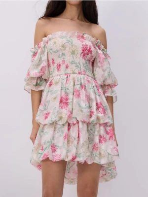 Reserved - Sukienka typu bombka - wielobarwny