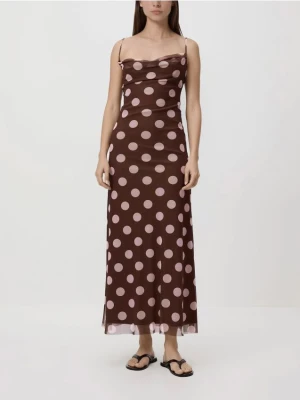 Reserved - Sukienka w groszki - wielobarwny