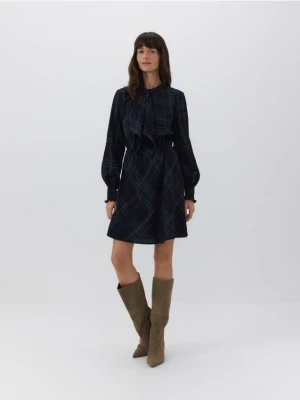 Reserved - Sukienka w kratę - wielobarwny