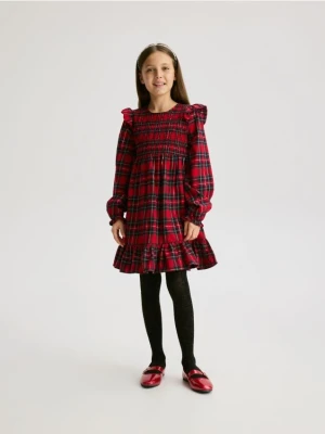 Reserved - Sukienka w kratę - wielobarwny