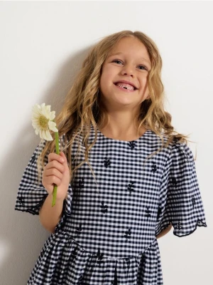 Reserved - Sukienka w kratę - wielobarwny