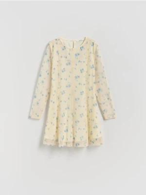 Reserved - Sukienka w kwiatki - wielobarwny