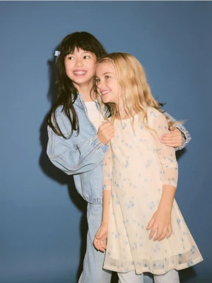 Reserved - Sukienka w kwiatki - wielobarwny