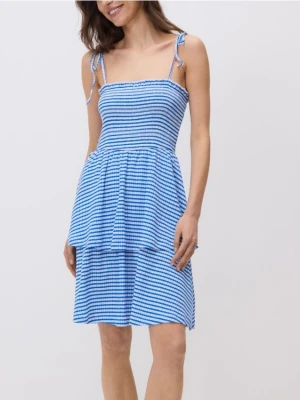 Reserved - Sukienka w paski - jasnoniebieski