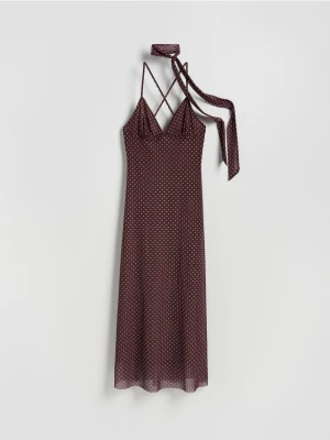 Reserved - Sukienka z apaszką - wielobarwny