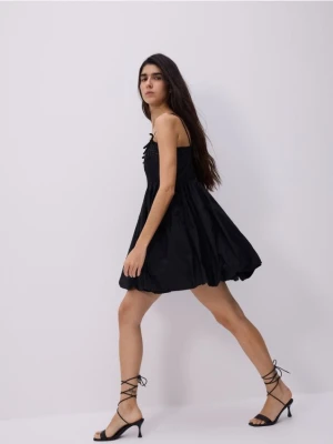 Reserved - Sukienka z aplikacją - czarny