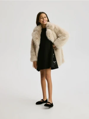 Reserved - Sukienka z kokardkami - czarny