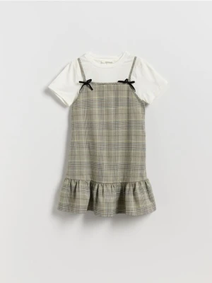 Reserved - Sukienka z T-shirtem - wielobarwny