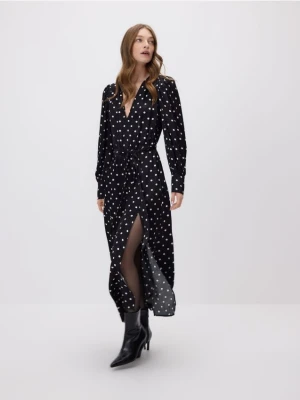 Reserved - Sukienka z wiskozy - wielobarwny