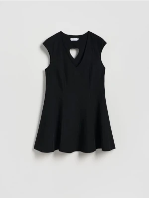 Reserved - Sukienka z wycięciem na plecach - czarny