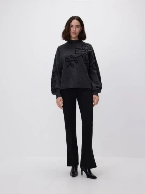 Reserved - Sweter oversize - ciemnoszary