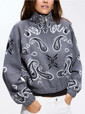 Reserved - Sweter oversize z wiskozą - wielobarwny
