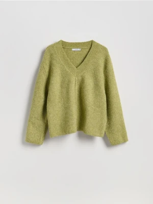 Reserved - Sweter oversize - zielony
