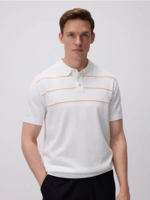 Reserved - Sweter polo w paski - Inny