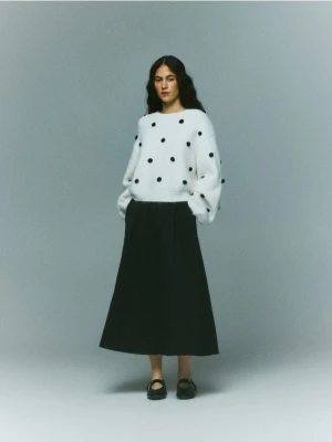 Reserved - Sweter w kropki - wielobarwny