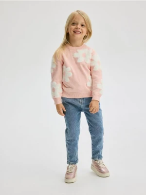 Zdjęcie produktu Reserved - Sweter w kwiaty - różowy