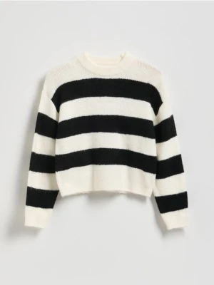 Reserved - Sweter w paski - wielobarwny