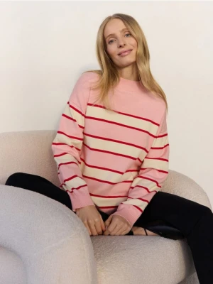 Reserved - Sweter w paski - wielobarwny