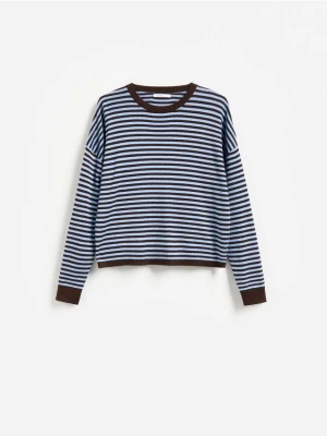 Reserved - Sweter w paski - wielobarwny
