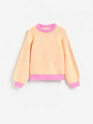 Reserved - Sweter w paski - wielobarwny
