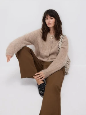 Zdjęcie produktu Reserved - Sweter z alpaką - beżowy