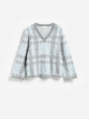 Reserved - Sweter z dodatkiem moheru - wielobarwny