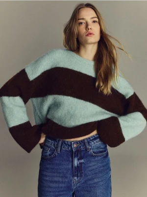 Reserved - Sweter z dodatkiem wełny - wielobarwny