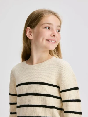 Reserved - Sweter z dodatkiem wiskozy - wielobarwny