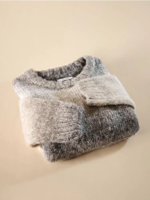 Reserved - Sweter z domieszką wełny - beżowy