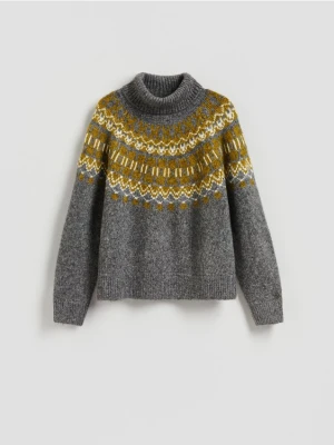 Reserved - Sweter z domieszką wełny - wielobarwny