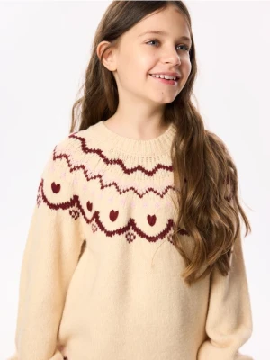 Reserved - Sweter z domieszką wełny - wielobarwny