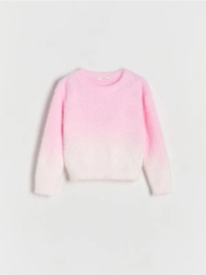 Reserved - Sweter z efektem ombre - wielobarwny