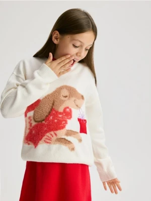 Reserved - Sweter z grającą aplikacją - wielobarwny