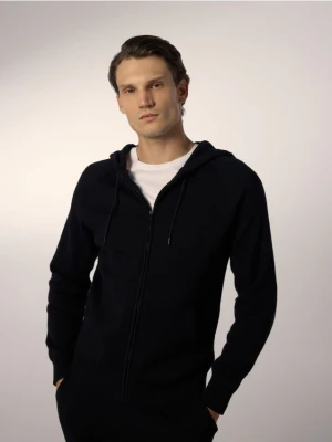 Reserved - Sweter z kapturem - czarny