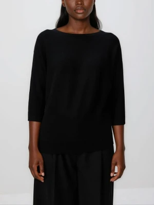 Reserved - Sweter z kimonowym rękawem - czarny