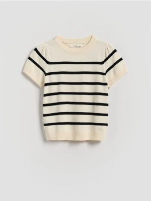 Reserved - Sweter z krótkim rękawem - wielobarwny