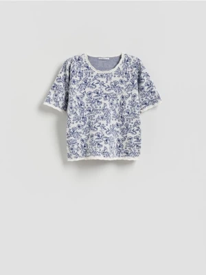 Reserved - Sweter z krótkim rękawem - wielobarwny