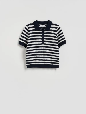 Reserved - Sweter z krótkim rękawem - wielobarwny