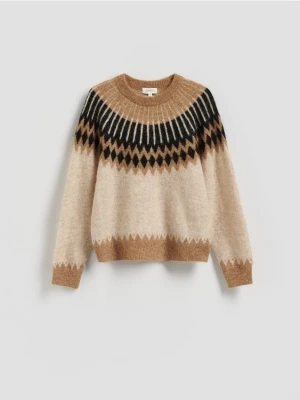 Reserved - Sweter z moherem i wełną - wielobarwny