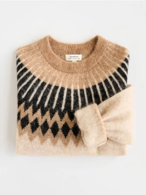 Reserved - Sweter z moherem i wełną - wielobarwny