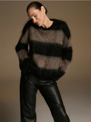 Reserved - Sweter z moherem - wielobarwny