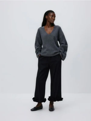 Reserved - Sweter z szerokimi rękawami - ciemnoszary