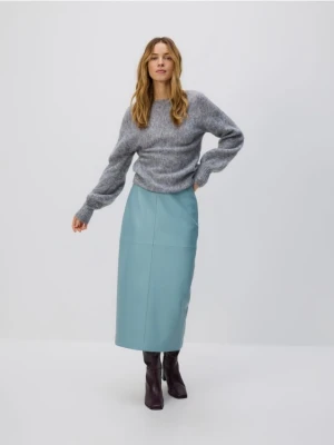 Reserved - Sweter z wełną - beżowy